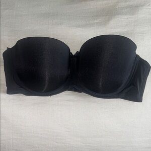 NWOT ASOS New Look Strapless Black Bra with Bow